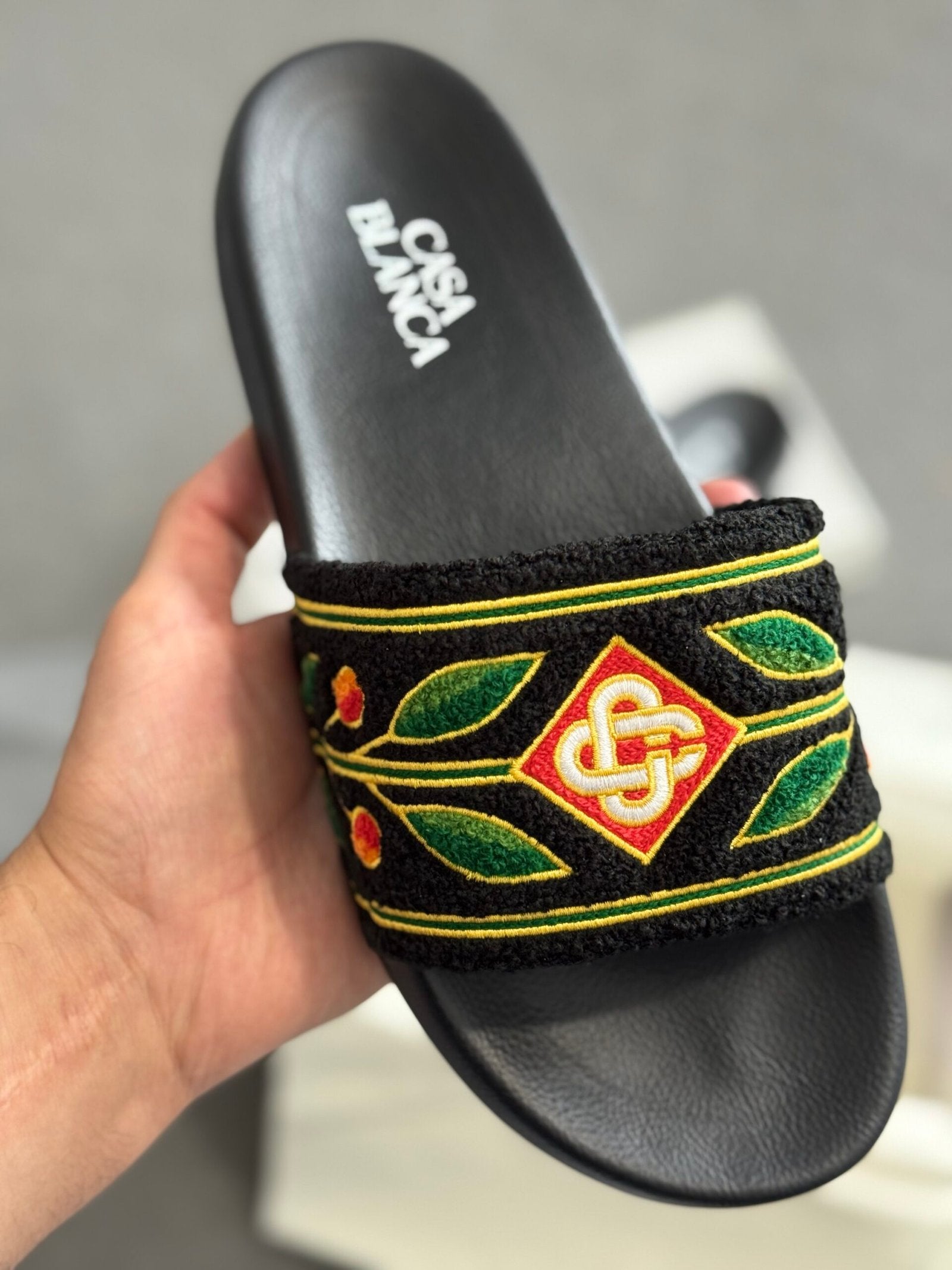Casablanca | Casablanca slider | Size 12 | Lifestyle Shot | yiodesigner.co.uk