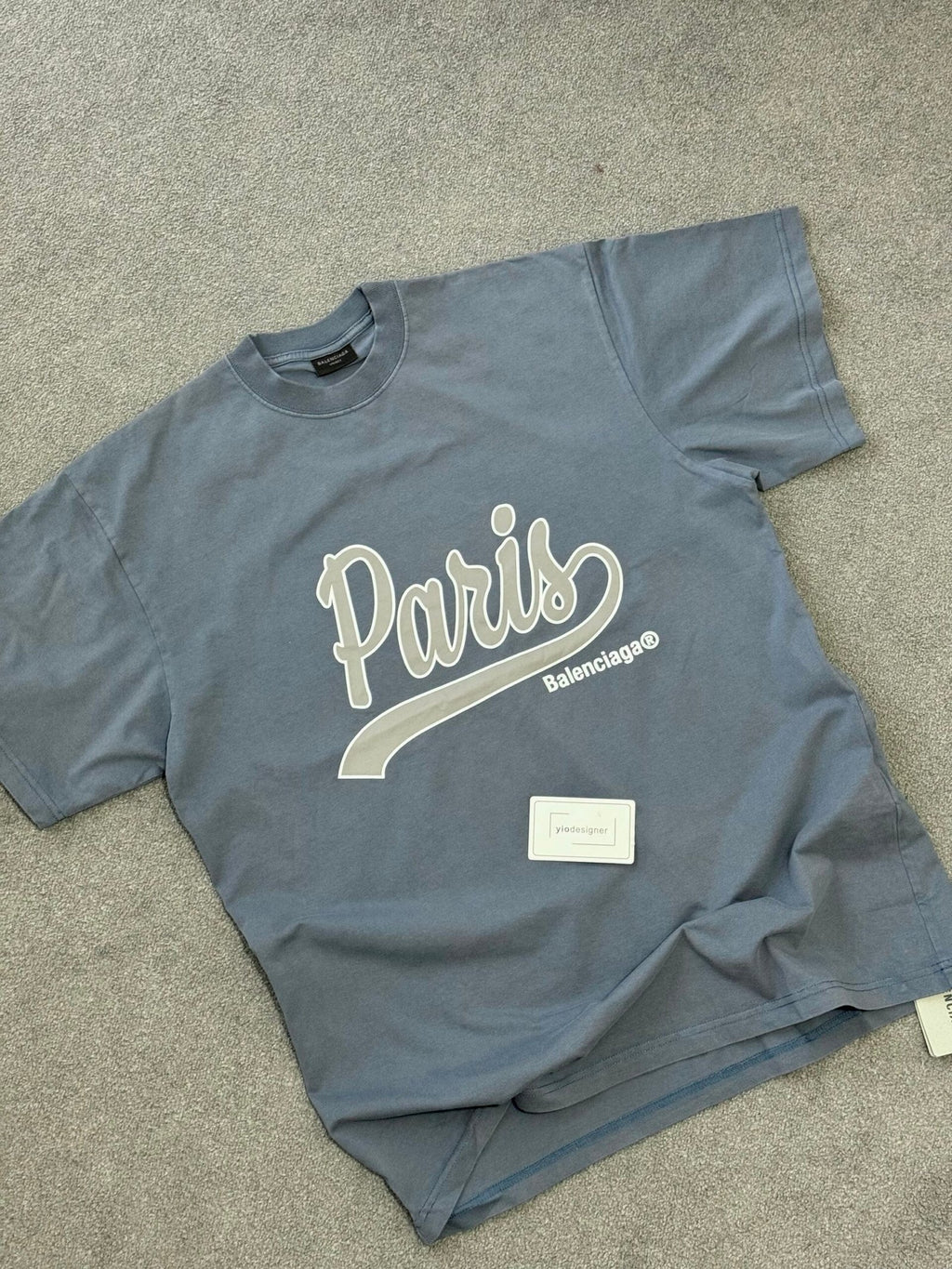 Balenciaga | Balenciaga  oversized T-shirt | Label View | yiodesigner.co.uk