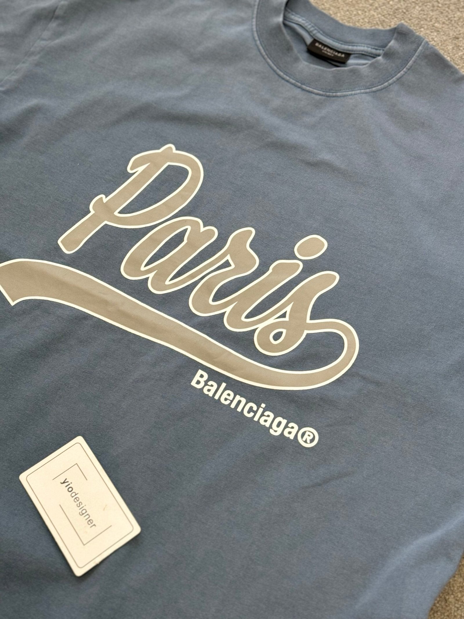Balenciaga | Balenciaga  oversized T-shirt | Close-Up | yiodesigner.co.uk
