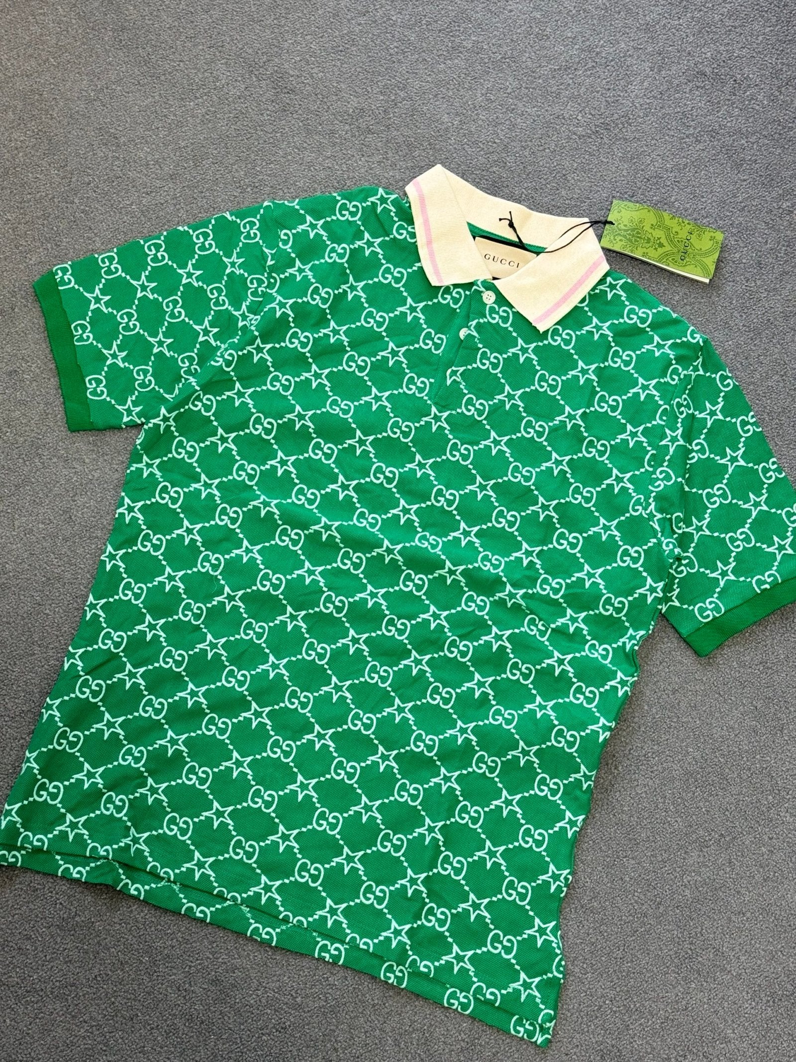 Gucci | Gucci polo green | Size L | yiodesigner.co.uk
