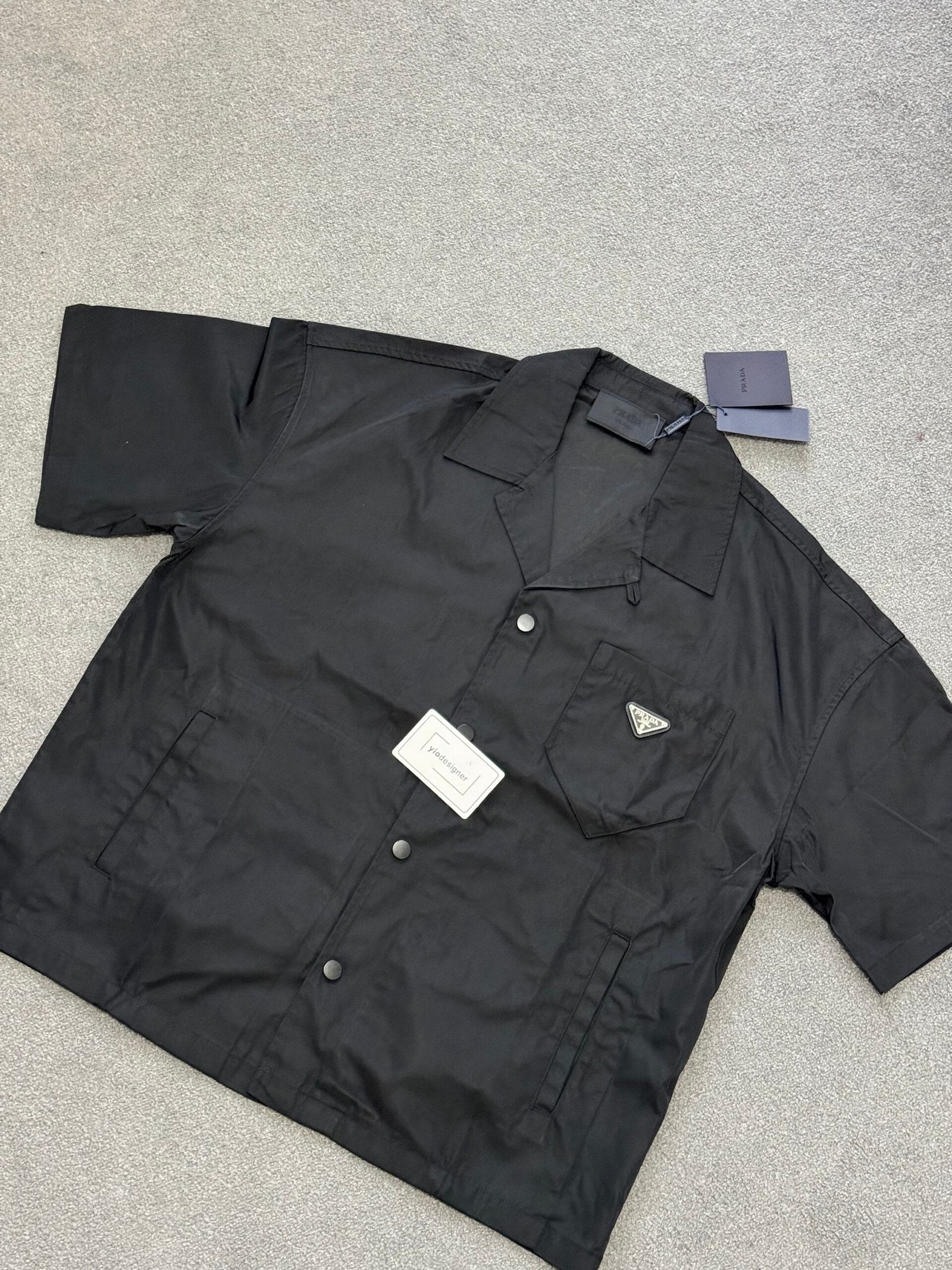 Prada | Prada overshirt | Full Body | yiodesigner.co.uk