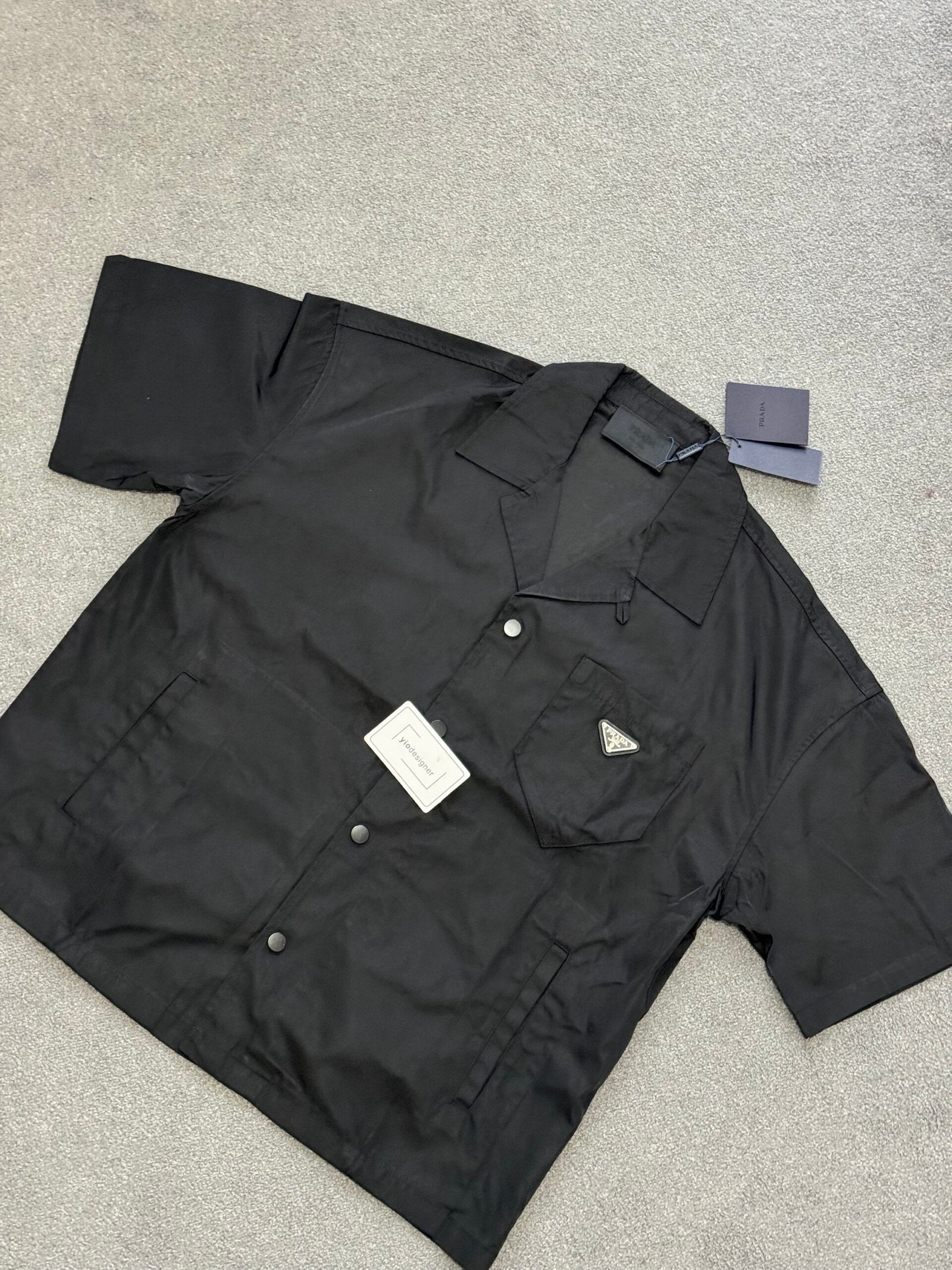Prada | Prada overshirt | Size XS | Front View | yiodesigner.co.uk