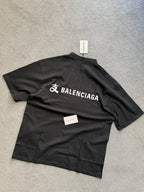 Balenciaga | Balenciaga oversize T-shirt | Back View | yiodesigner.co.uk