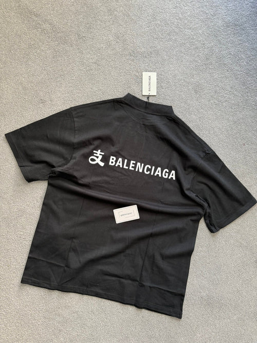 Balenciaga | Balenciaga oversize T-shirt | Back View | yiodesigner.co.uk