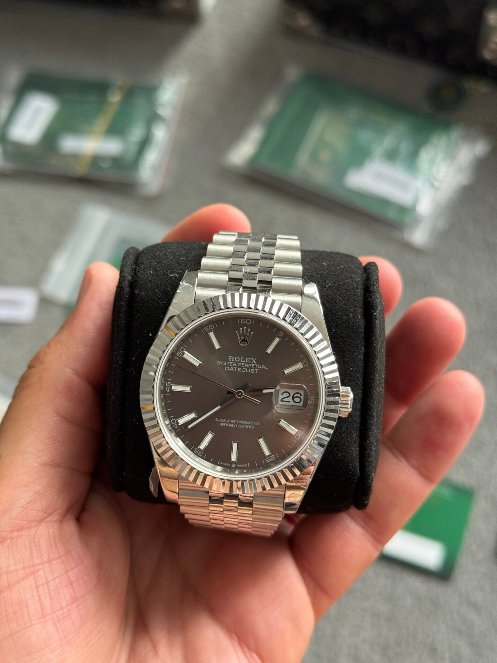 Rolex | Rolex datejust (gm factory) | Front View | yiodesigner.co.uk