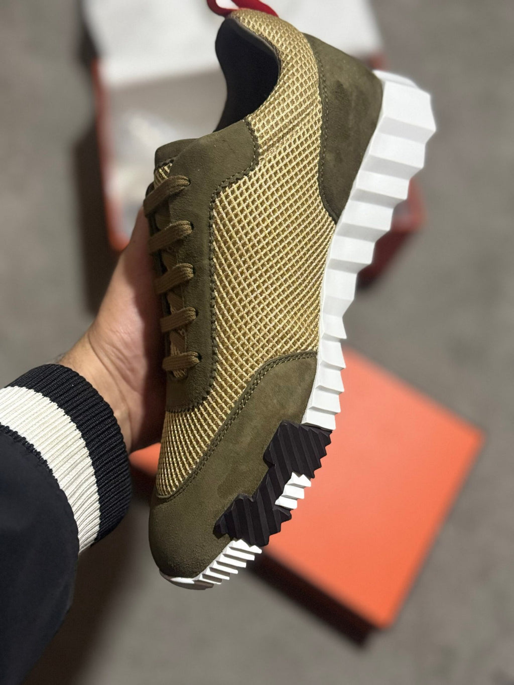 Hermes | Hermes sneaker | Detail Shot | yiodesigner.co.uk