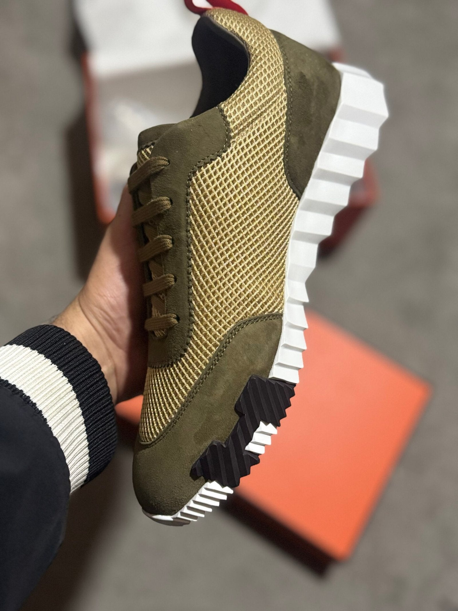 Hermes | Hermes sneaker | Detail Shot | yiodesigner.co.uk