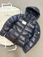Moncler | Moncler maya navy (coat) | View 9 | yiodesigner.co.uk