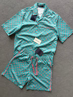 Louis Vuitton | Lv set (shirt and shirt) | Size M | Back View | yiodesigner.co.uk