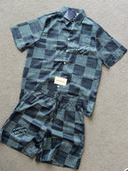 Louis Vuitton | Lv set (shirt and short ) | Size S | Front View | yiodesigner.co.uk