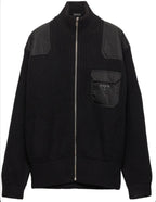 Prada | Prada zip up cardigan | Back View | yiodesigner.co.uk
