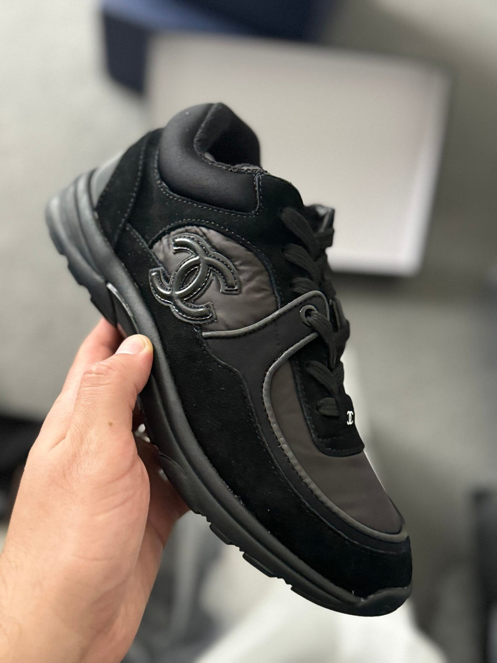 Chanel | Chanel sneaker | Size 6 | Side View | yiodesigner.co.uk