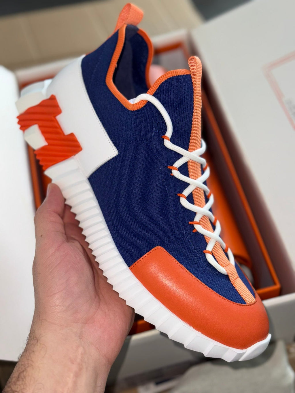 Hermes | Hermes sneaker | Back View | yiodesigner.co.uk