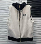 Louis Vuitton | Lv fleece gilet reversible | Size S | Front View | yiodesigner.co.uk