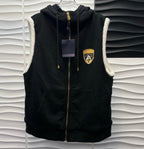 Louis Vuitton | Lv fleece gilet reversible | Close-Up | yiodesigner.co.uk