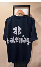 Balenciaga | Balenciaga oversize T-shirt | Side View | yiodesigner.co.uk