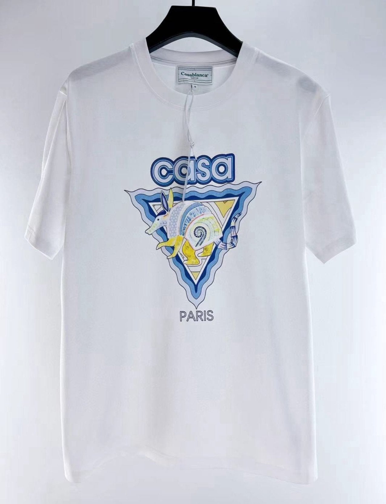 Casablanca | Casablanca T-shirt white | Size M | Back View | yiodesigner.co.uk