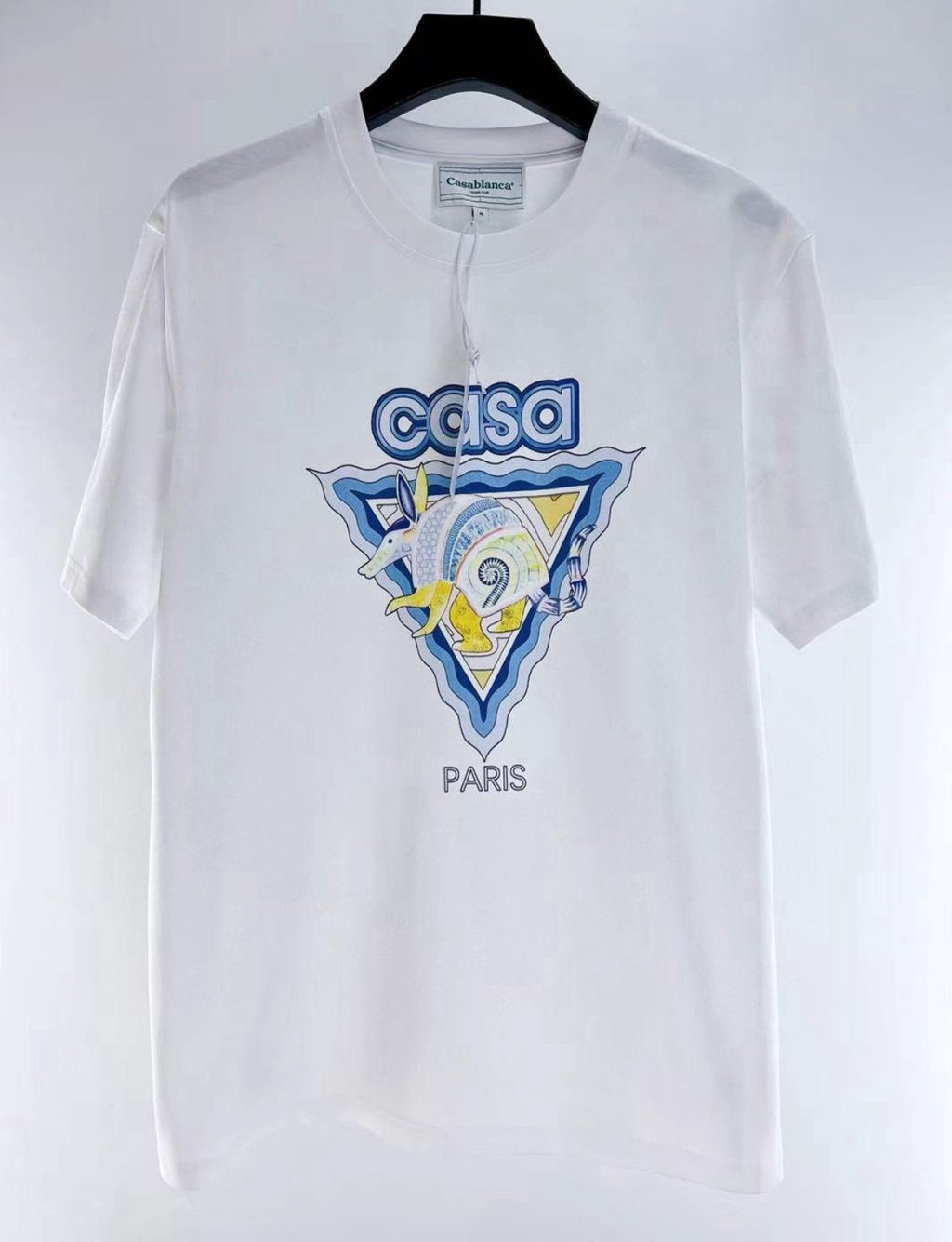 Casablanca | Casablanca T-shirt white | Size XL | Detail Shot | yiodesigner.co.uk