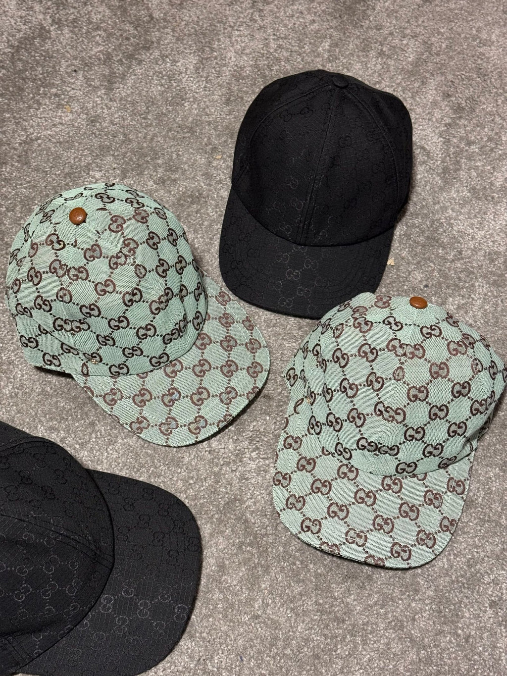 Gucci | Gucci cap Light Green | Back View | yiodesigner.co.uk