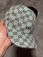 Gucci | Gucci cap Light Green | Front View | yiodesigner.co.uk