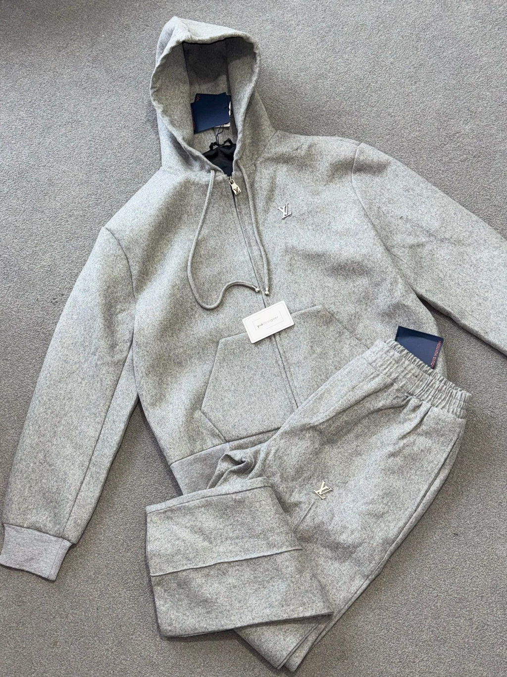 Louis Vuitton | Lv tracksuit | Detail Shot | yiodesigner.co.uk