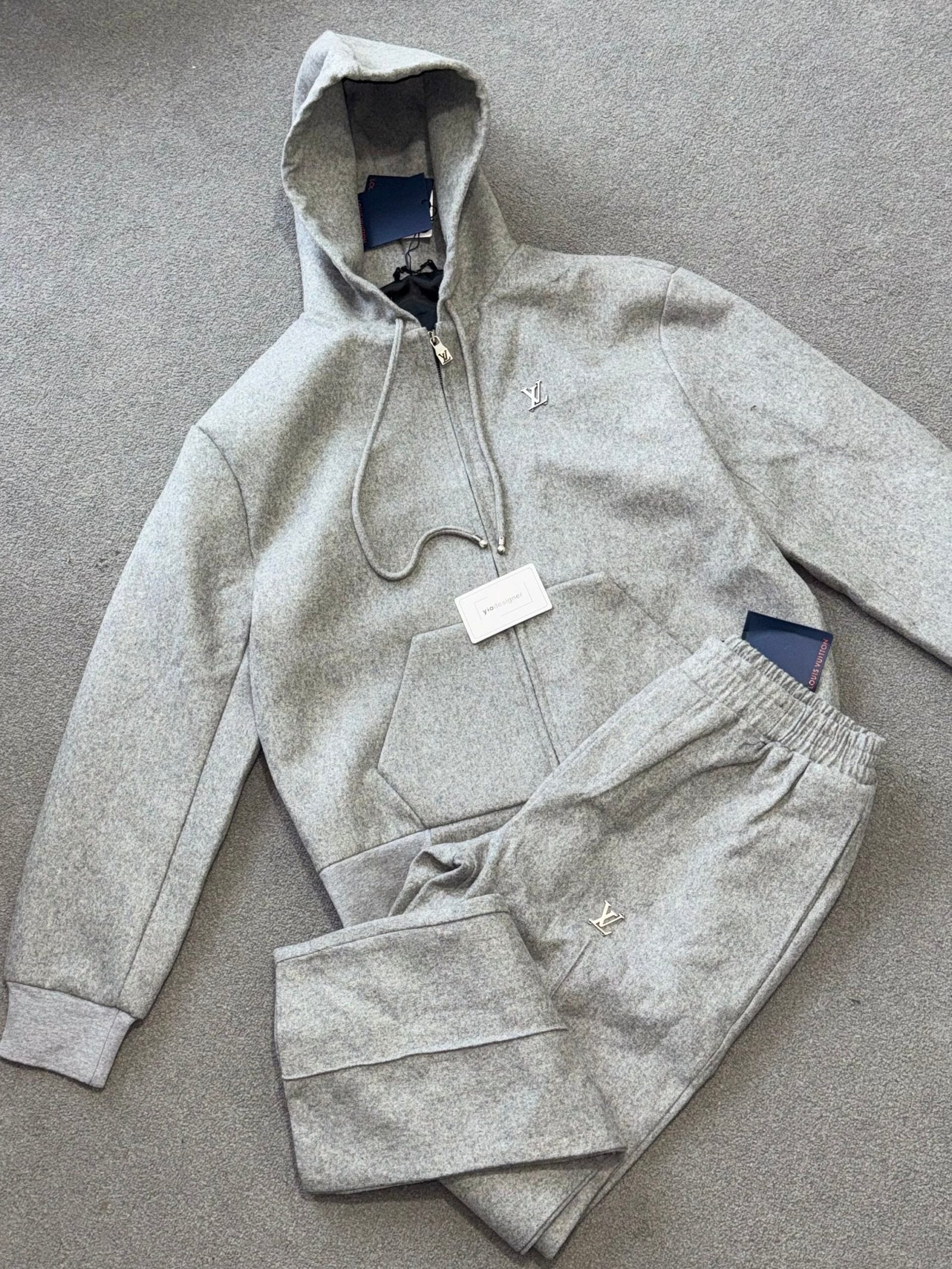 Louis Vuitton | Lv tracksuit | Detail Shot | yiodesigner.co.uk