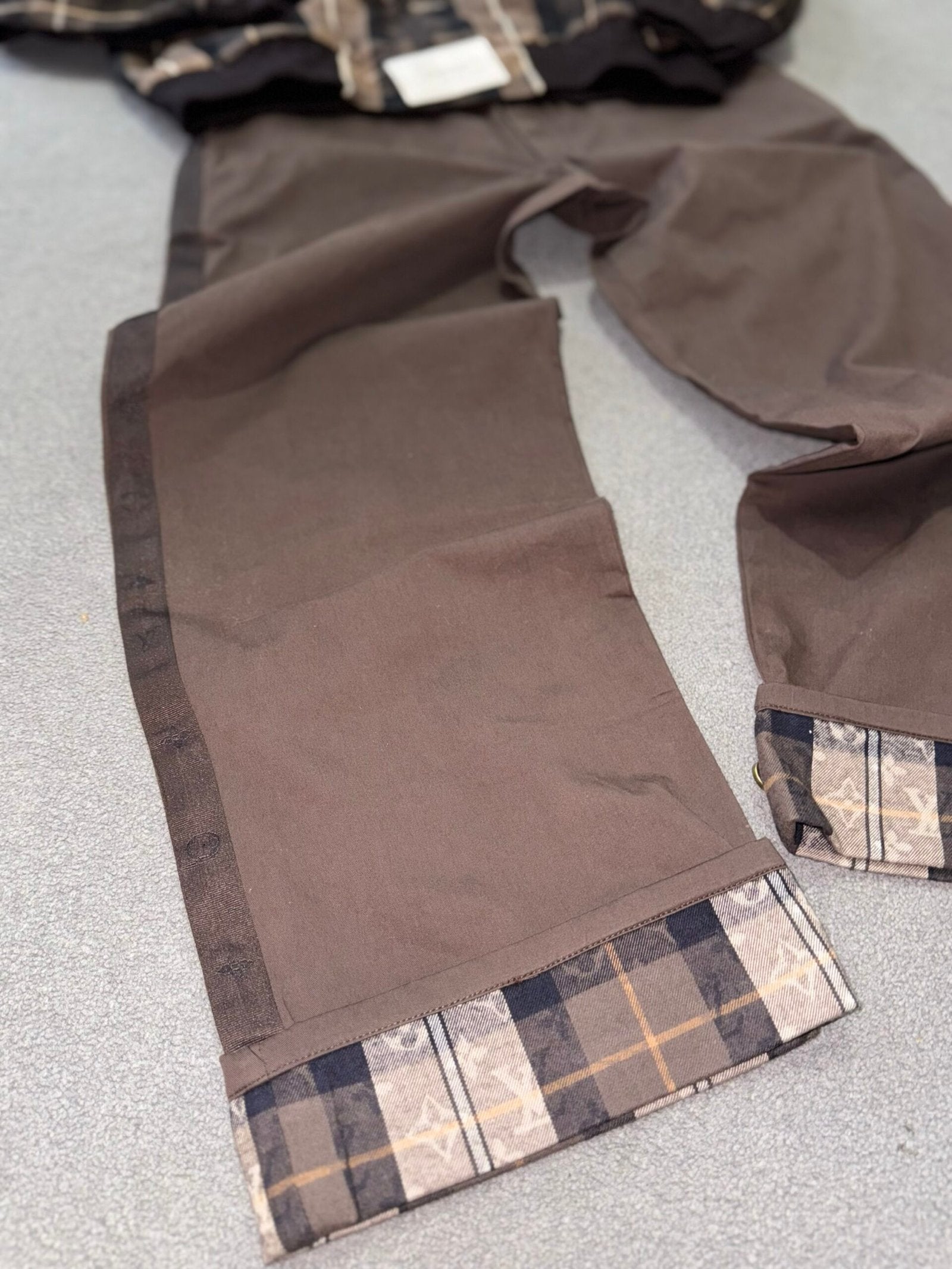 Louis Vuitton | Lv set (jacket and trousers ) | Back View | yiodesigner.co.uk