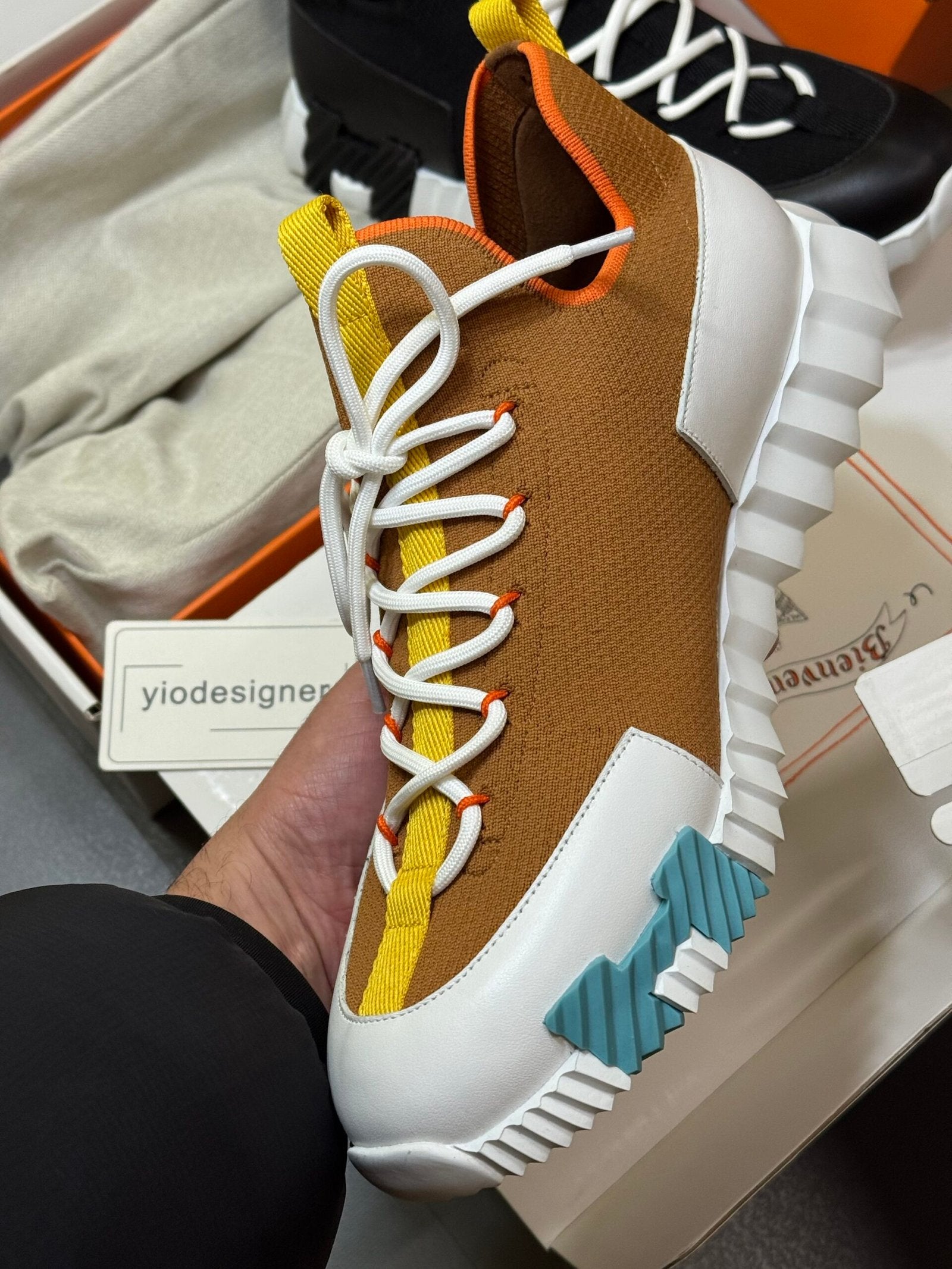 Hermes | Hermes sneaker | Side View | yiodesigner.co.uk