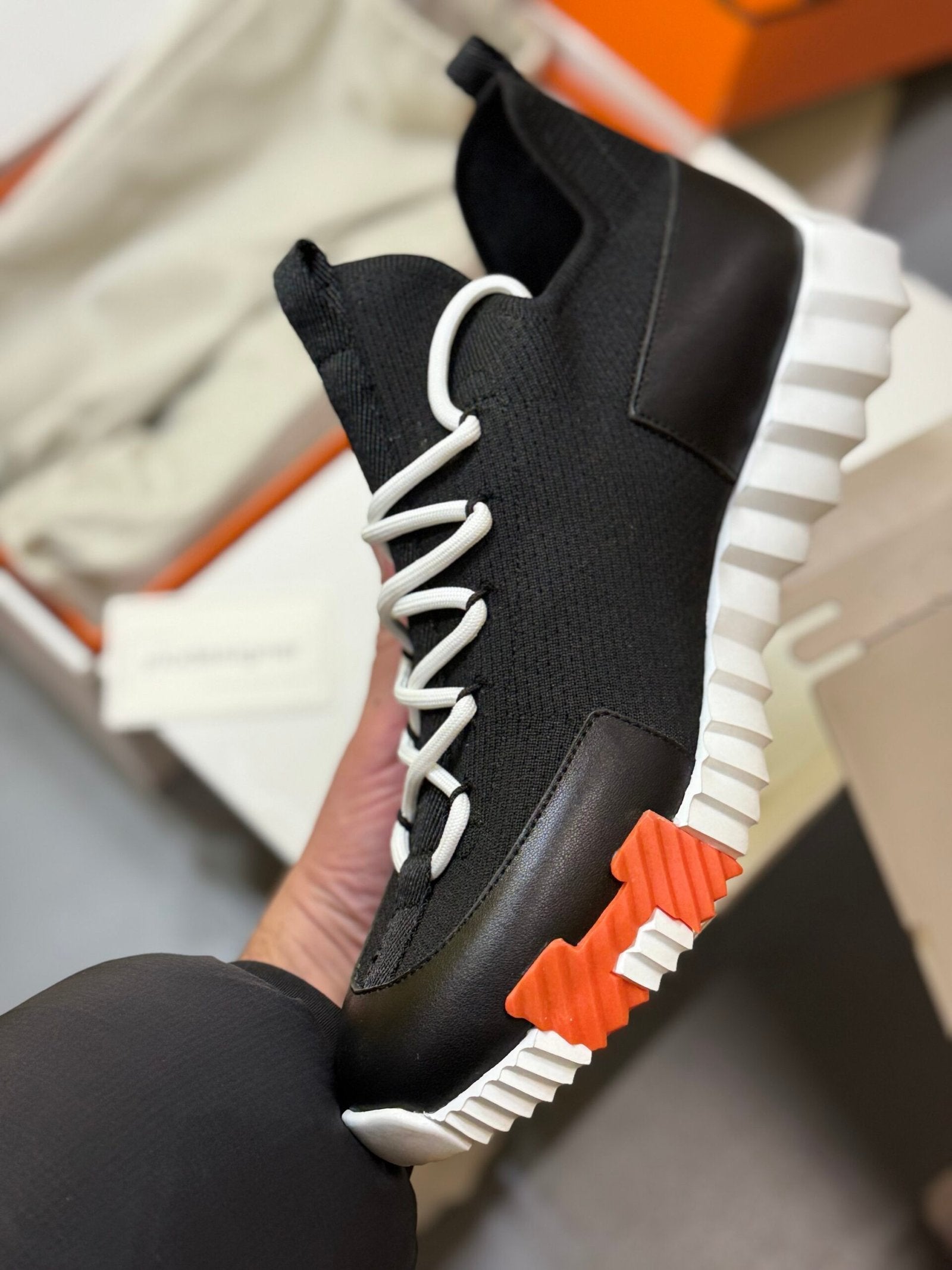 Hermes | Hermes sneaker | Side View | yiodesigner.co.uk