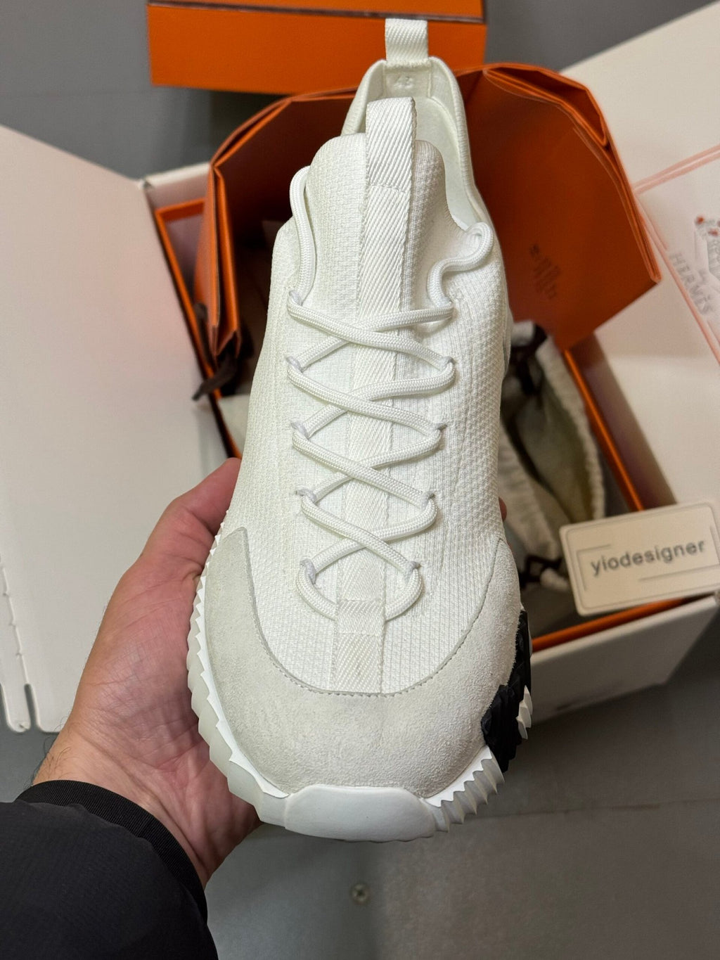 Hermes | Hermes sneaker | Side View | yiodesigner.co.uk