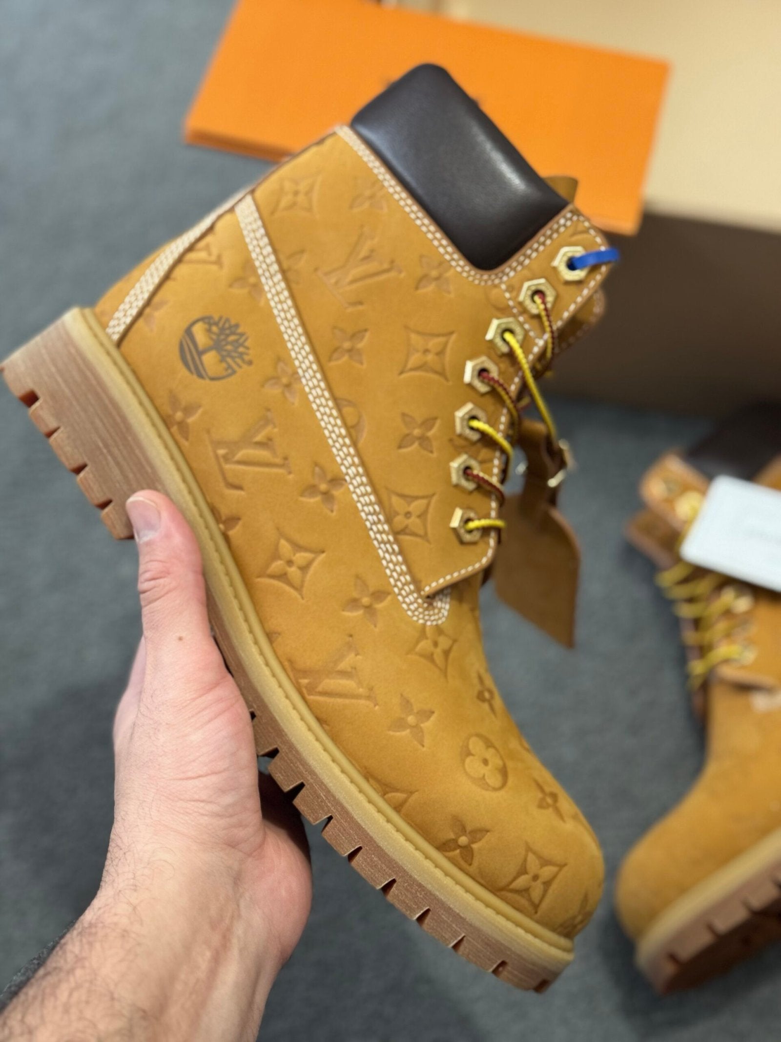 Louis Vuitton | Lv timberland boots | Label View | yiodesigner.co.uk