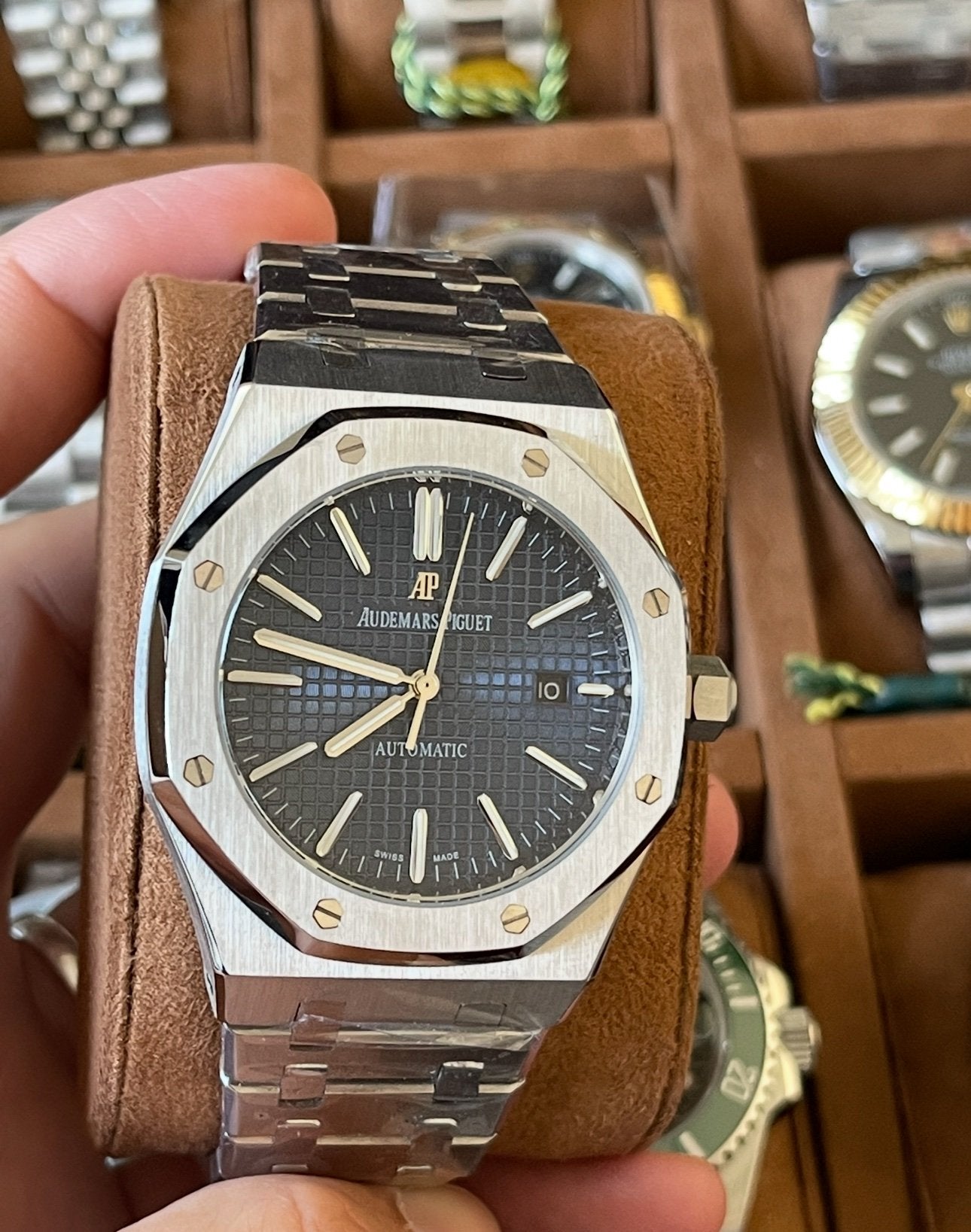 AP | AP royal oak 41 mm blue dial | yiodesigner.co.uk