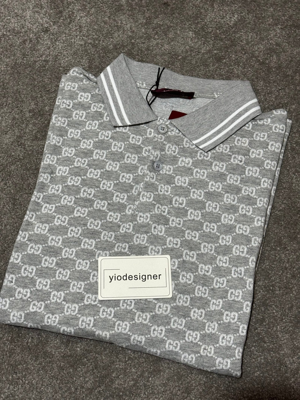 Gucci | Gucci polo | Size XL | Detail Shot | yiodesigner.co.uk