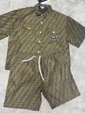 Fendi | Fendi set (shirt and short) | Size L | Side View | yiodesigner.co.uk